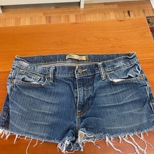 Cut off Jean shorts.